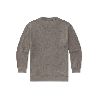 Dark Gray Waterfowl Print | Back