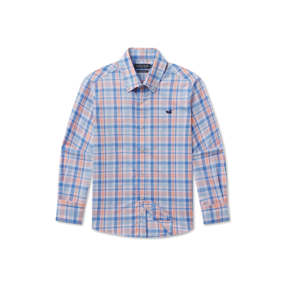 Royal & Orange Plaid | Front