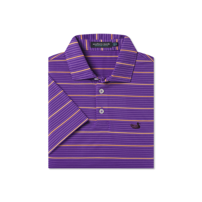 Purple & Yellow Gridiron