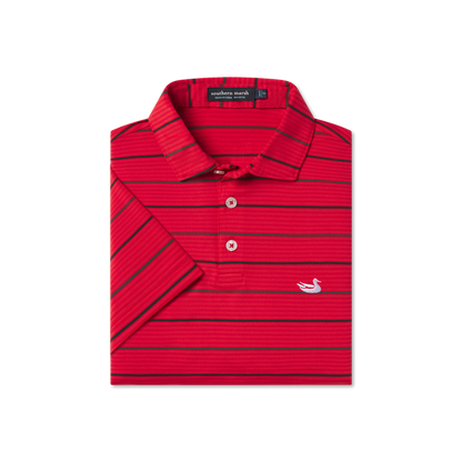 Red & Charcoal Gridiron