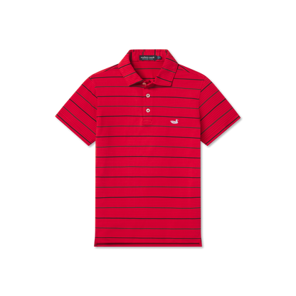 Red & Charcoal Gridiron | Front