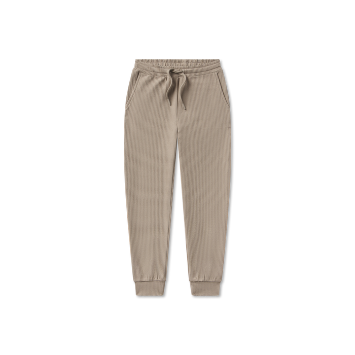 Burnt Taupe Waffle Knit