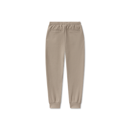 Burnt Taupe Waffle Knit | BACK