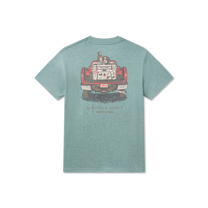 Washed Moss Blue Heather