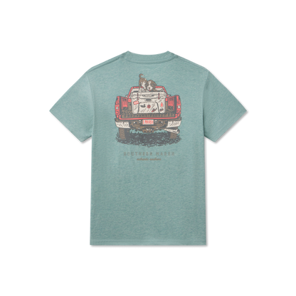 Washed Moss Blue Heather