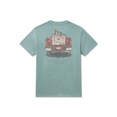 Washed Moss Blue Heather