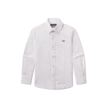 Light Blue & Mint Windowpane | Front