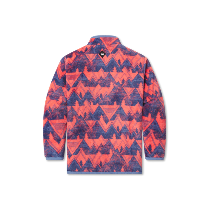 Mountain Purple and Coral| Back
