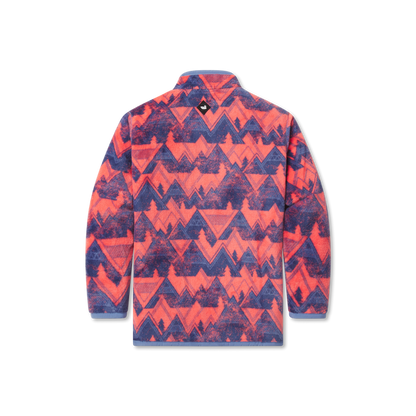 Mountain Purple and Coral| Back
