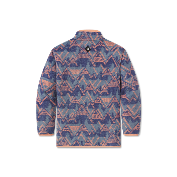 Purple  and Peach | Back