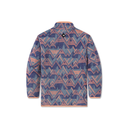 Purple  and Peach | Back