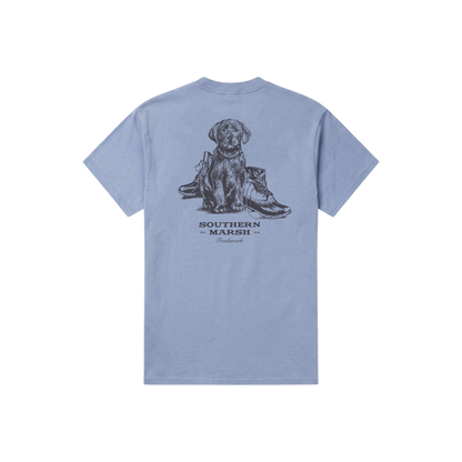 Washed Blue | Back