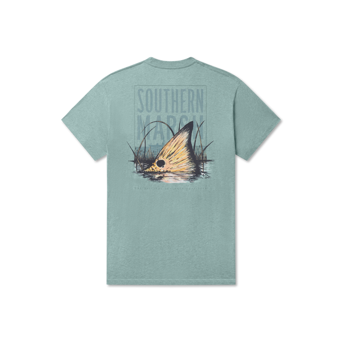 Washed Moss Blue