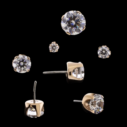 Rose Gold / White / 2mm