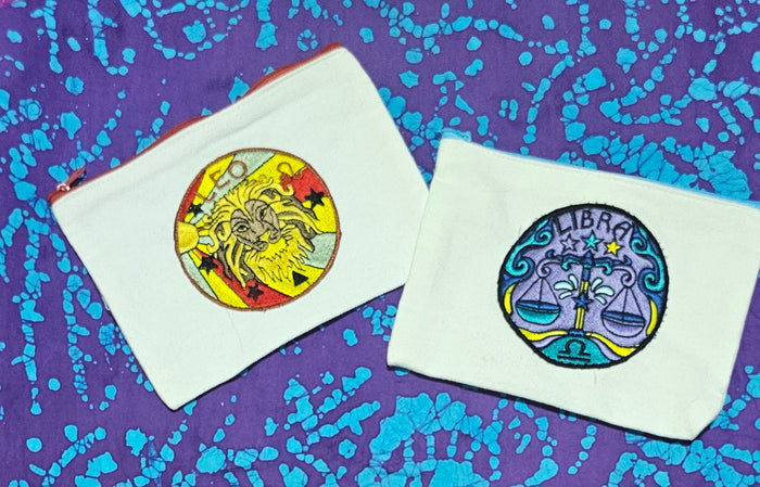 Zodiac Pencil Bag/ Hygiene Bag