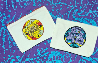 Zodiac Pencil Bag/ Hygiene Bag